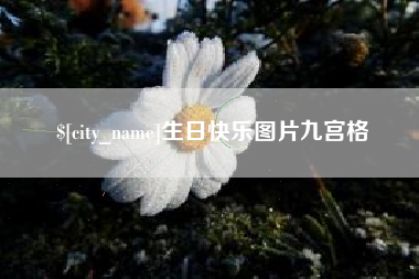 海安生日快乐图片九宫格