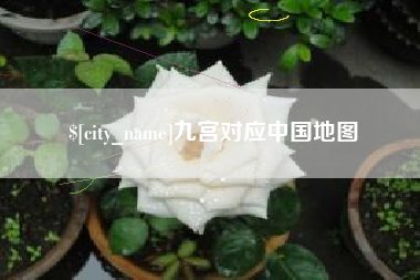 海安九宫对应中国地图