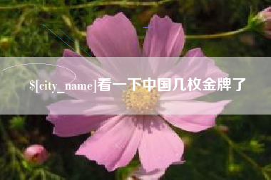 海安看一下中国几枚金牌了