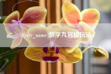 海安数字九宫格玩法