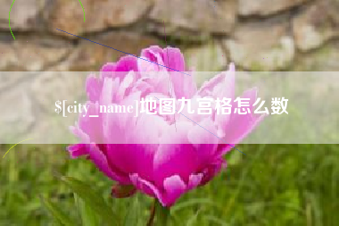 海安地图九宫格怎么数