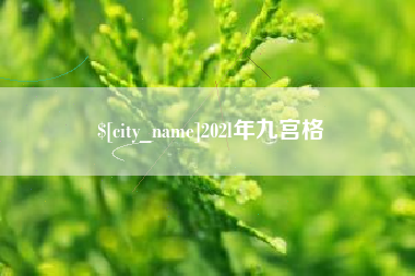 海安202l年九宫格