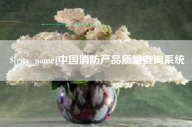 海安中国消防产品质量查询系统