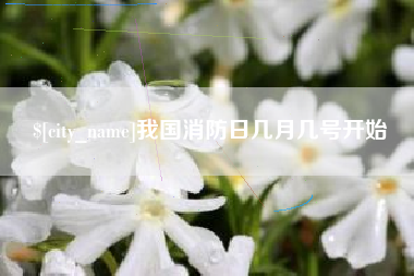 海安我国消防日几月几号开始
