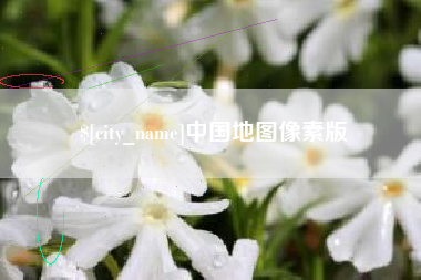 海安中国地图像素版