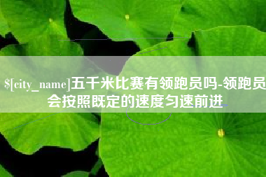 海安五千米比赛有领跑员吗-领跑员会按照既定的速度匀速前进