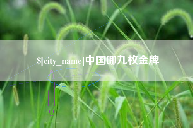 海安中国哪九枚金牌