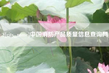 海安中国消防产品质量信息查询网