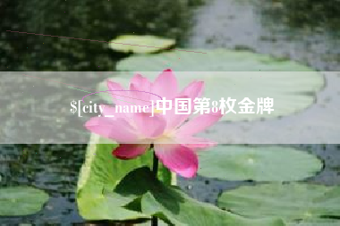 海安中国第8枚金牌