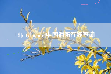 海安中国消防在线查询