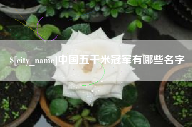 海安中国五千米冠军有哪些名字